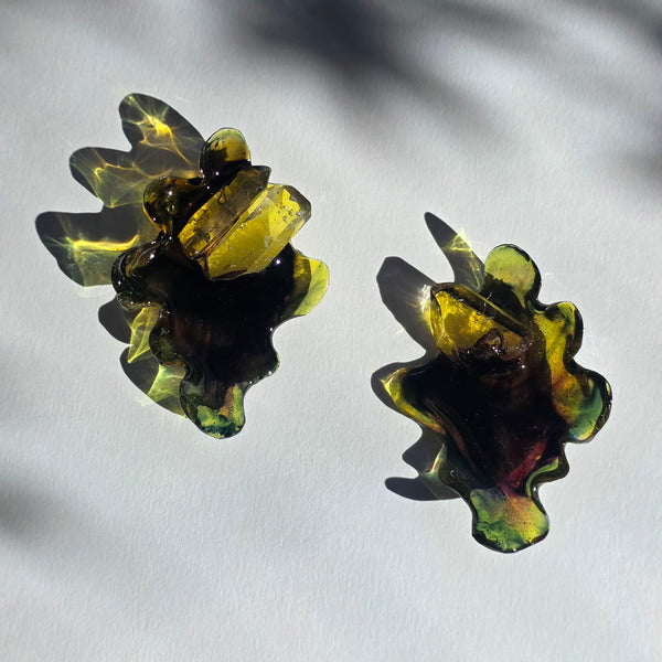 Aros Abstracción marina (Precio rebajado-revisar peso)