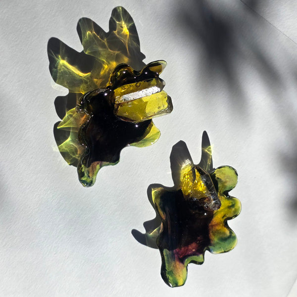 Aros Abstracción marina (Precio rebajado-revisar peso)