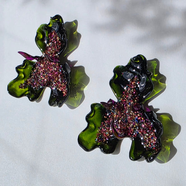 Aros Variación de flor carnivora