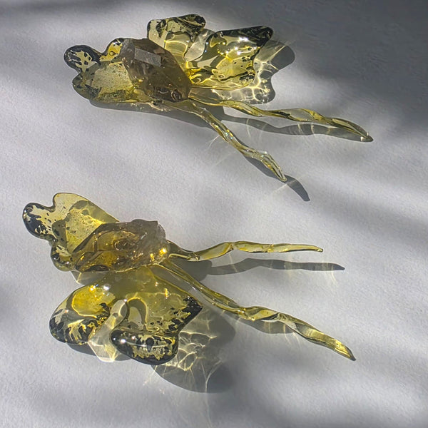 Aros Flor deconstruida (grandes)