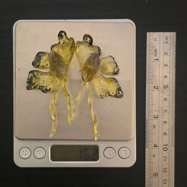 Aros Flor deconstruida (grandes)