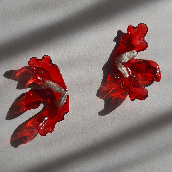 Aros Flor Diseccionada PRECIO REBAJADO original 70.000