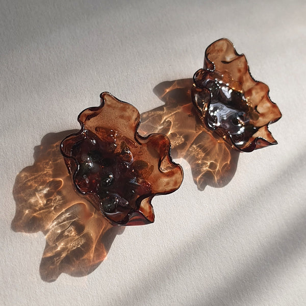 Aros Abstracción marina (3,8 cms.) (PRECIO REBAJADO, original 55.000)