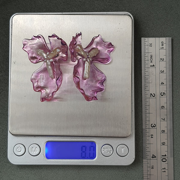 Aros Flor Marina (tamaño mediano)