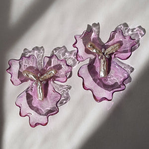 Aros Flor Marina (tamaño mediano)