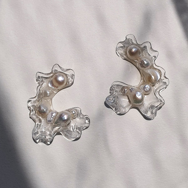 Aros Gesto orgánico (tamaño mediano)