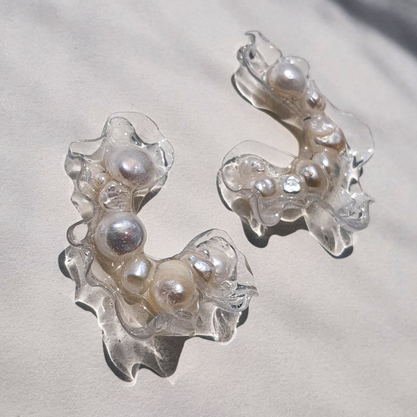 Aros Gesto orgánico (tamaño mediano)