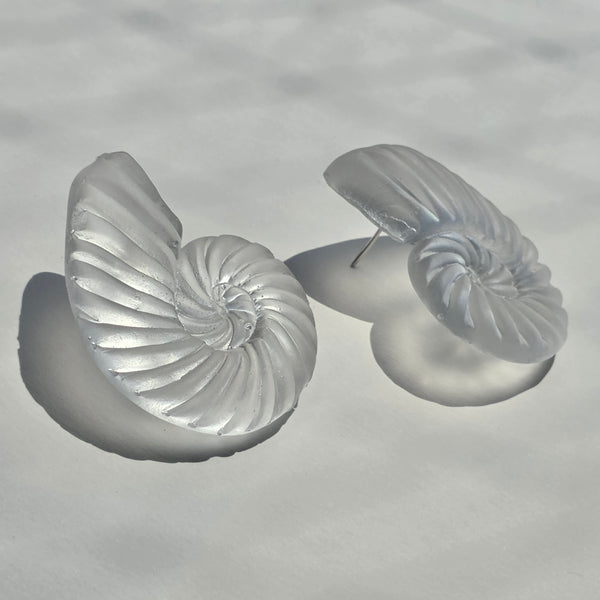 Aros Fibonacci (Tamaño mediano acabado vidrio marino)