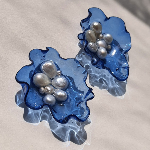 Aros Noches azules (medianos)