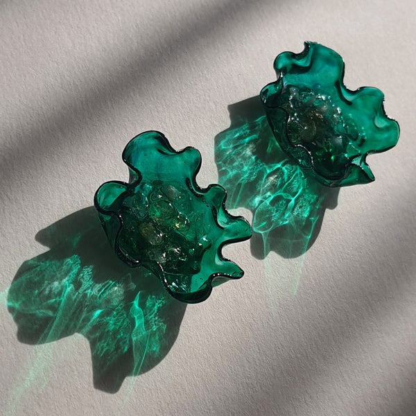 Aros Abstracción marina (3,7 cms.)