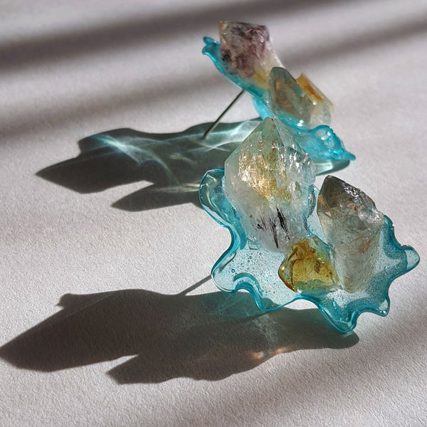 Aros Gesto orgánico (tamaño pequeño/ancho)